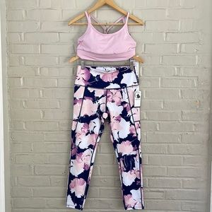 Apana & Layer 8 Athletic Set - Apana Leggings and Layer 8 Sportsbra